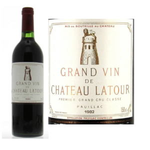Chateau Latour 1982 (RP100)Robert Parker's Wine Advocate 100James Suckling 98Wine Spectator 98